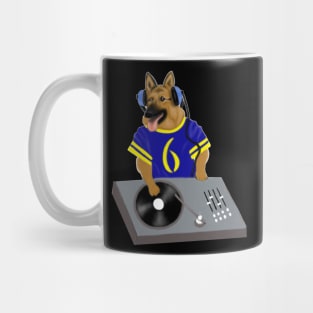 Dog DJ Party Music Lovers Funny Gift Mug